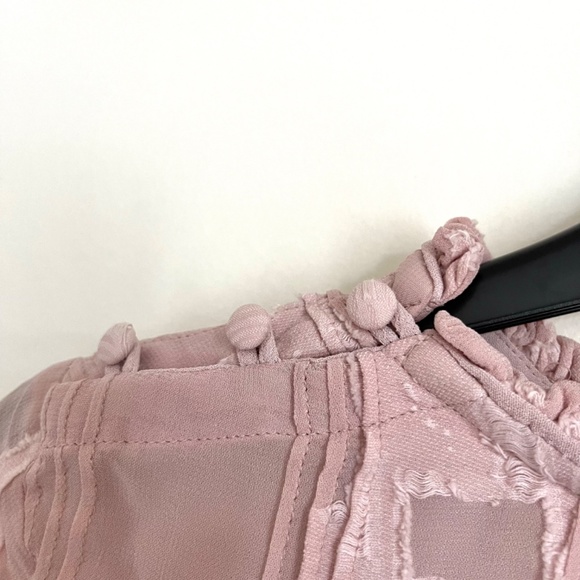 Wilfred Dusty Pink Sheer blouse in Size XS - Picture 4 of 6